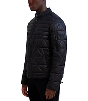 KARL LAGERFELD PARIS Embossed Quilted Jacket