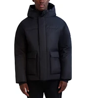 KARL LAGERFELD PARIS Faux Fur Puffy Jacket