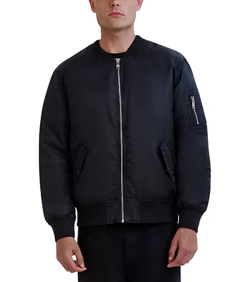 KARL LAGERFELD PARIS Flight Bomber Jacket