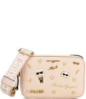 KARL LAGERFELD PARIS Gold Embellishments Maybelle Crossbody Bag