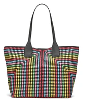 KARL LAGERFELD PARIS Henriette Woven Tote