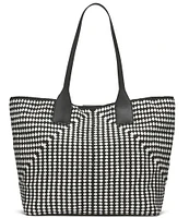 KARL LAGERFELD PARIS Henriette Woven Tote