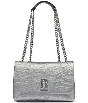 KARL LAGERFELD PARIS Lafayette Metallic Shoulder Bag