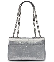 KARL LAGERFELD PARIS Lafayette Metallic Shoulder Bag