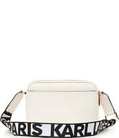 KARL LAGERFELD PARIS Embellished Maybelle Camera Crossbody Bag