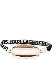 KARL LAGERFELD PARIS Embellished Maybelle Camera Crossbody Bag