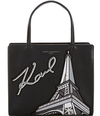 KARL LAGERFELD PARIS Maybelle Satchel Bag