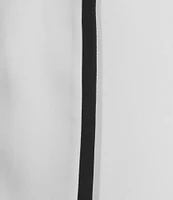 KARL LAGERFELD PARIS Peak Lapel 3/4 Sleeves Framed Jacket