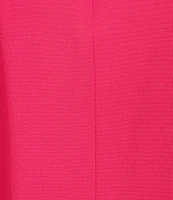 KARL LAGERFELD PARIS Pearl Flower Embellished Point Collar Short Sleeve Polo