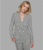 KARL LAGERFELD PARIS Pinstripe Blazer