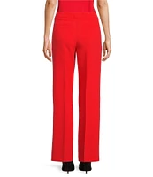 KARL LAGERFELD PARIS Polished Suiting Wide Leg Coin Pocket Pants
