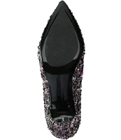 KARL LAGERFELD PARIS Royale Boucle Dress Pumps