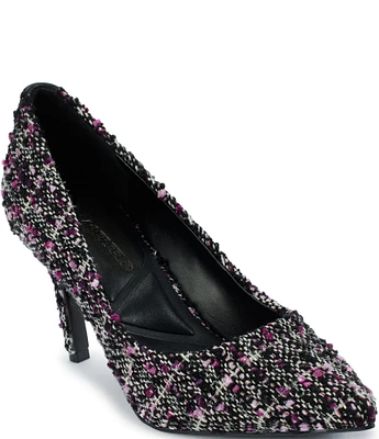 KARL LAGERFELD PARIS Royale Boucle Dress Pumps