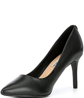 KARL LAGERFELD PARIS Royale Leather Stiletto Pumps