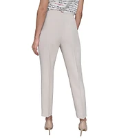 KARL LAGERFELD PARIS Slim Leg Double Button Ankle Pants