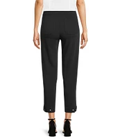 KARL LAGERFELD PARIS Stretch Flat Front Pants