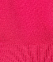 KARL LAGERFELD PARIS Crew Neck Sleeveless Sweater Tank