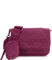 KARL LAGERFELD PARIS Voyage Nylon Crossbody Bag