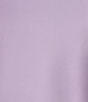 Kasper Cowl Neck Cap Sleeve Knit Top