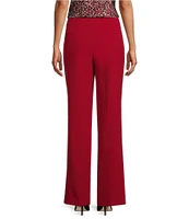 Kasper Crepe Straight Leg Trouser