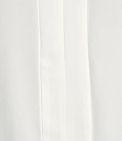 Kasper Crepe V-Neck Sleeveless Blouse