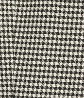 Kasper Gingham Short Sleeve Open Front Cardigan