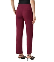 Kasper Petite Size Stretch Crepe Slim Pocket Pant