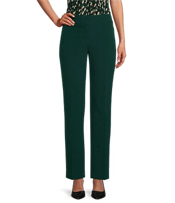 Kasper Petite Size Stretch Crepe Slim Pocket Pant