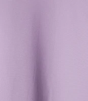 Kasper Plus Size Cowl Neck Cap Sleeve Knit Top