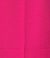 Kasper Plus Size Crepe Cap Sleeve Princess Seam Sheath Dress