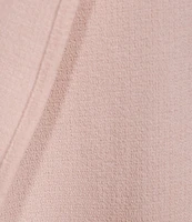 Kasper Plus Size Crepe Drape Front Cardigan