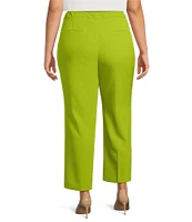 Kasper Plus Size Crepe Slim Pants