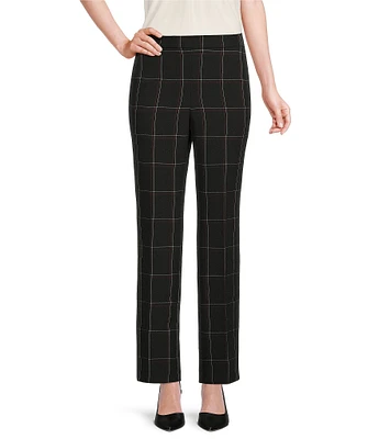 Kasper Elastic Waist Pull-On Trousers