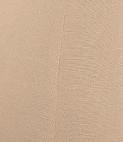 Kasper Refined Linen Blend Straight Leg Pants