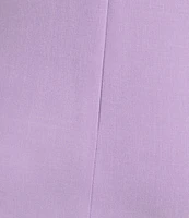 Kasper Split V-Neck Sleeveless Knit Sheath Dress