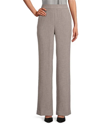 Kasper Stretch Crepe Elastic Back Pull-On Trouser Pants