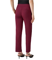 Kasper Stretch Crepe Slim Pant