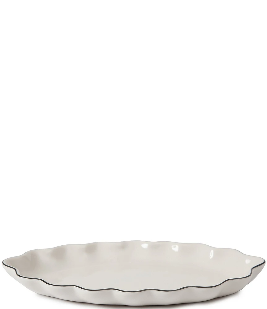 Kassatex Le Marais Collection Porcelain Bath Tray