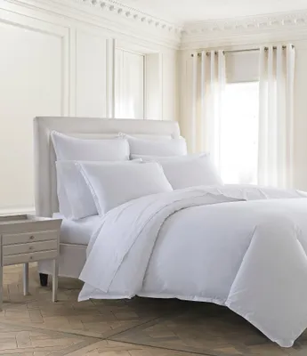 Kassatex Lorimer Washed Percale Duvet Cover