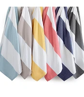 Kassatex Outdoor Collection Block Stripe Cotton Beach Towel