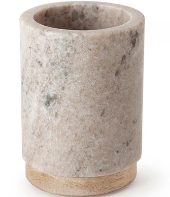 Kassatex San Marino Marble & Mango Wood Tumbler