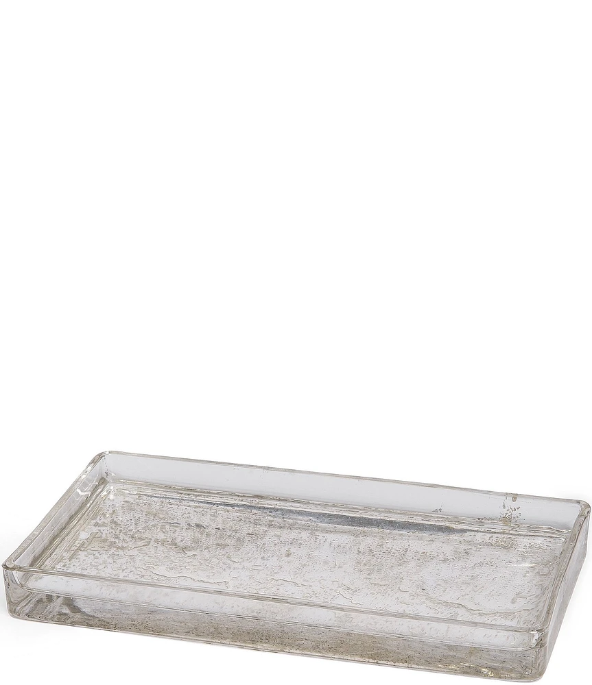 Kassatex Vizcaya Etched Glass Tray