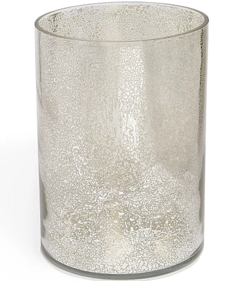 Kassatex Vizcaya Etched Glass Wastebasket