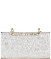 Landry Crystal Hinge Minaudiere Clutch