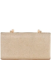 Landry Crystal Hinge Minaudiere Clutch