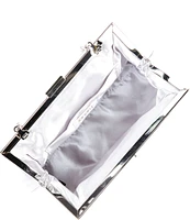 Landry Satin Pouch Frame Clutch