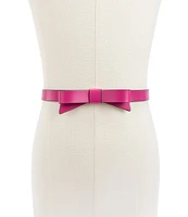 kate spade new york .75#double; Leather Bow Belt