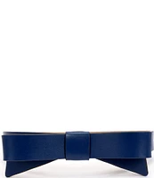 kate spade new york .75#double; Leather Bow Belt