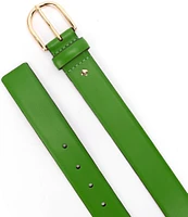 kate spade new york 1.3#double; Feather Edge Leather Belt