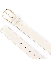 kate spade new york 1.37#double; Feather Edge Leather Belt